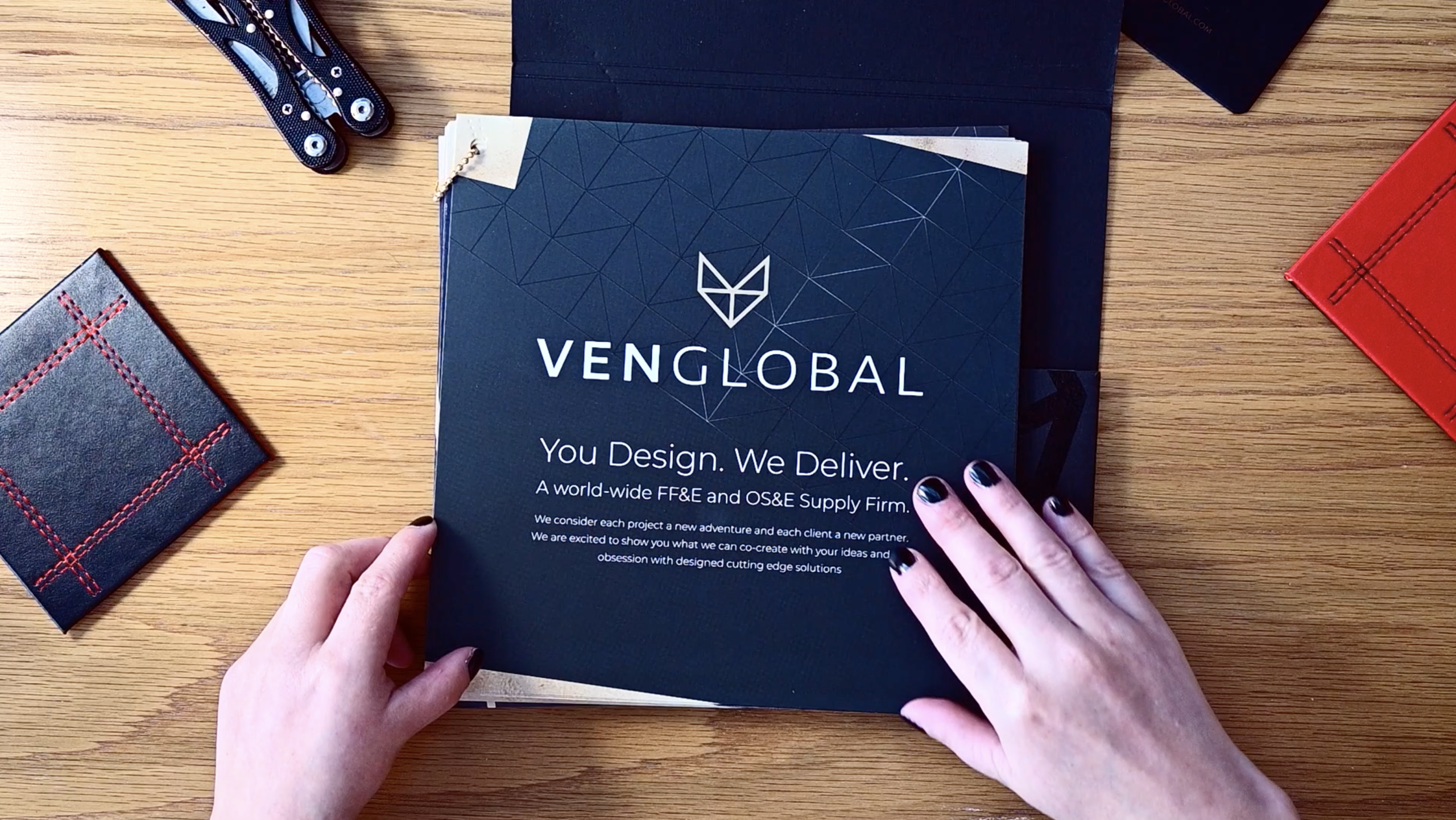 VEN Global spot UV detail
